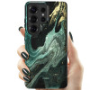 Capa Tech-Protect Lamano MagSafe para Samsung Galaxy S26 Ultra, preta e verde
