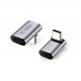 Adaptador USB-C angular Tech-Protect UltraBoost AA02, cinzento