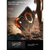 Capa Supcase UB Grip Mag MagSafe Aramid para Apple iPhone 17 Pro Max / 18 Pro Max, preta/laranja
