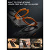 Capa Supcase UB Grip Mag MagSafe Aramid para Apple iPhone 17 Pro Max / 18 Pro Max, preta/laranja