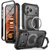 Capa Supcase Grip Pro Mag MagSafe para Apple iPhone 17 Pro Max / 18 Pro Max, preta