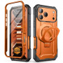 Capa Supcase Grip Pro Mag MagSafe para Apple iPhone 17 Pro / 18 Pro, Coral