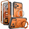 Capa Supcase Grip Pro Mag MagSafe para Apple iPhone 17 Pro / 18 Pro, Coral