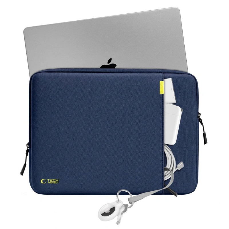 Mala para portátil Tech-Protect Defender 13-14", azul-marinho
