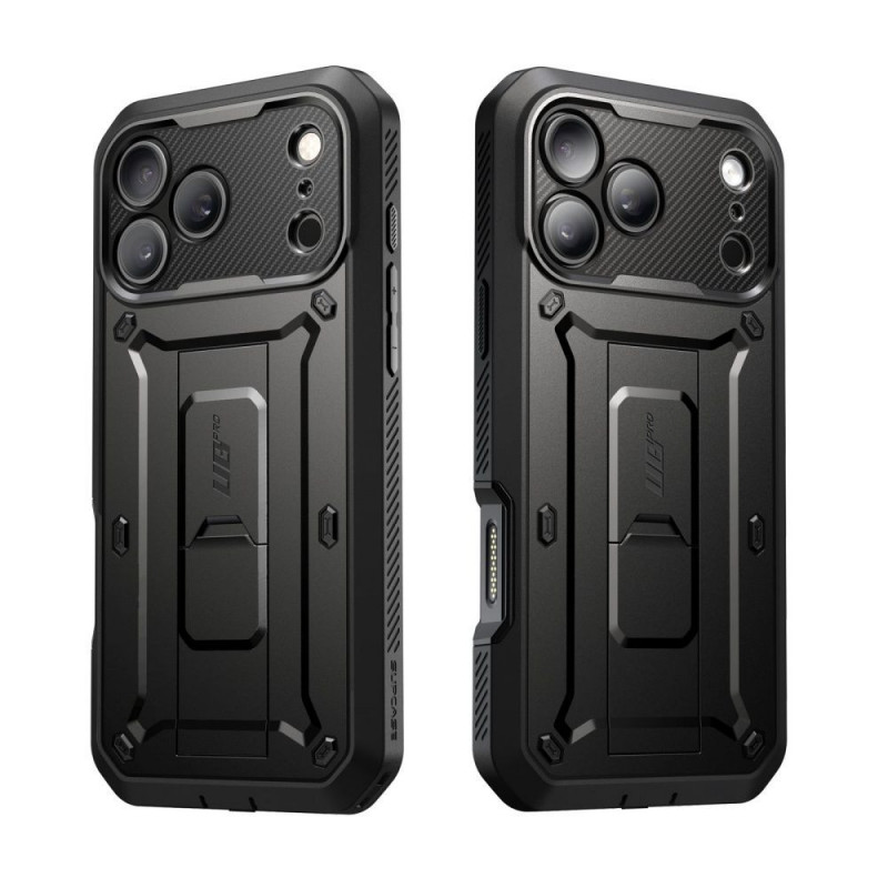 Capa Supcase Unicorn Beetle Pro para Apple iPhone 17 Pro Max / 18 Pro Max, preta