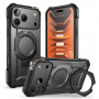 Capa Supcase UB Grip Mag MagSafe para Apple iPhone 17 Pro Max / 18 Pro Max, preta