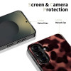 Capa Tech-Protect Lamano MagSafe para Samsung Galaxy S26, castanha e preta
