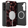 Capa Tech-Protect Lamano MagSafe para Samsung Galaxy S26+, Castanha e Preta