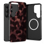 Capa Tech-Protect Lamano MagSafe para Samsung Galaxy S26 Ultra, castanha e preta