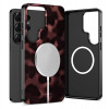 Capa Tech-Protect Lamano MagSafe para Samsung Galaxy S26 Ultra, castanha e preta