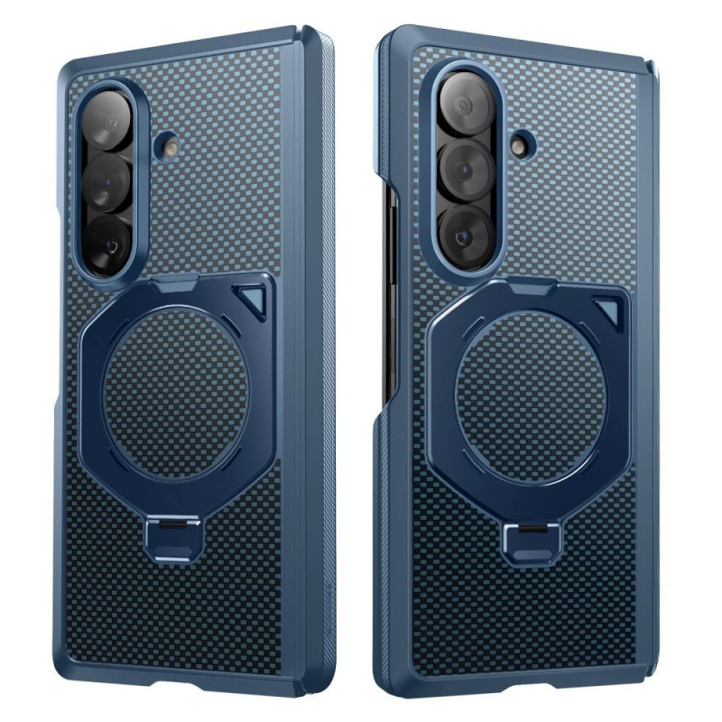 Capa Supcase UB Aero MagSafe para Samsung Galaxy Z Fold 8 Ultra com vidro temperado e vidro de privacidade, azul aramida