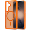 Capa Tech-Protect Magmat MagSafe para Samsung Galaxy S26, Laranja Mate