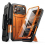 Capa Supcase Unicorn Beetle Pro para Apple iPhone 17 Pro Max, coral