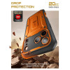 Capa Supcase Unicorn Beetle Pro para Apple iPhone 17 Pro Max, coral