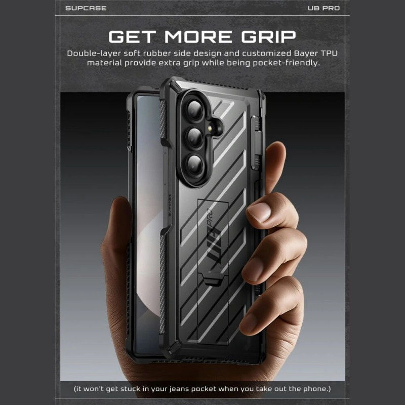 Supcase Capa Unicorn Beetle Pro para Samsung Galaxy Z Fold 7, preta