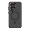 Capa MagSafe Tech-Protect MagCam para Samsung Galaxy S26 Ultra, Preto Mate/Vermelho
