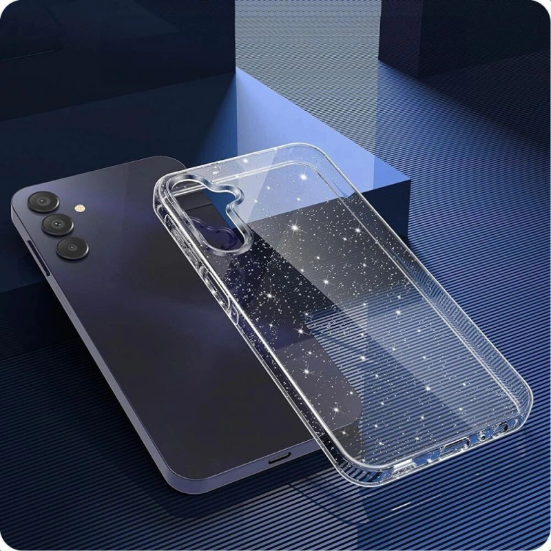 Capa FlexAir Tech-Protect para Samsung Galaxy S26, Glitter, THP5175