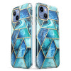 Capa Supcase Cosmo para Apple iPhone 14 Plus / 15 Plus, azul oceano