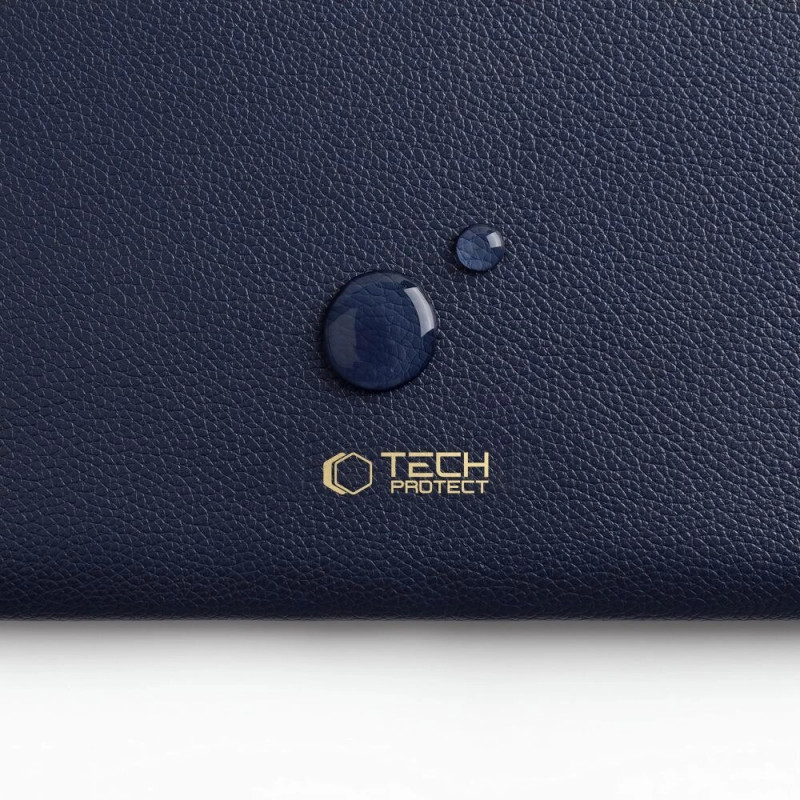 Mala para portátil Tech-Protect Fleece 15-16", azul-marinho