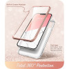 Capa Cosmo Supcase para Apple iPhone 14 Plus / 15 Plus, rosa mármore