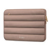 Capa para portátil Tech-Protect Fluffy 15-16", Walnut (castanho)