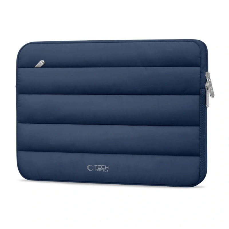 Capa para portátil Tech-Protect Fluffy 13-14" Azul-marinho
