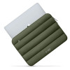 Capa para portátil Tech-Protect Fluffy 15-16" verde militar