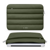 Capa para portátil Tech-Protect Fluffy 13-14" verde militar