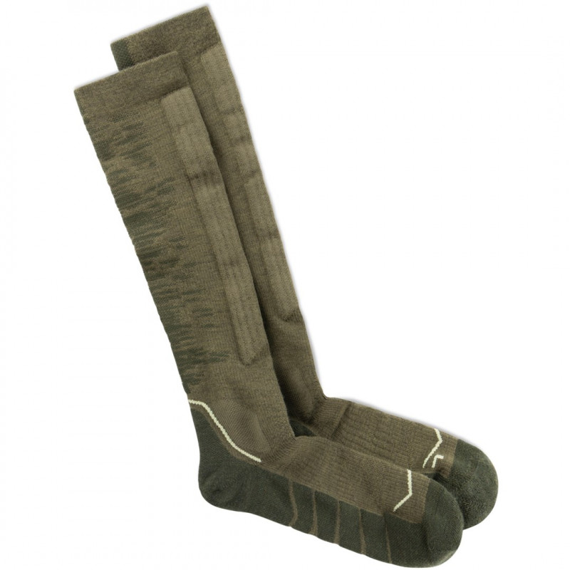 Meias Buff Merino HW Over The Calf HWO2 verde-oliva L