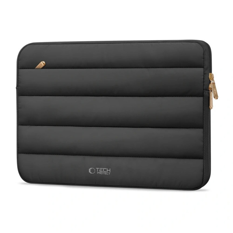 Capa para portátil Tech-Protect Fluffy 13-14", preta