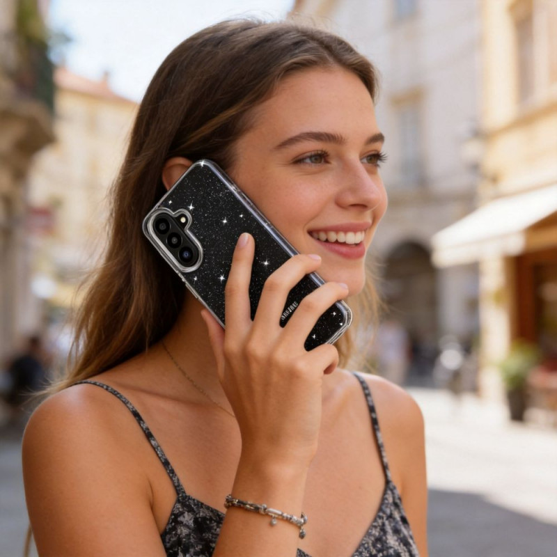 Capa FlexAir Tech-Protect para Samsung Galaxy A27 5G, Glitter