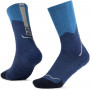 Meias Buff Merino MW Crew MWC1, Azul, L