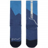 Meias Buff Merino MW Crew MWC1, Azul, L
