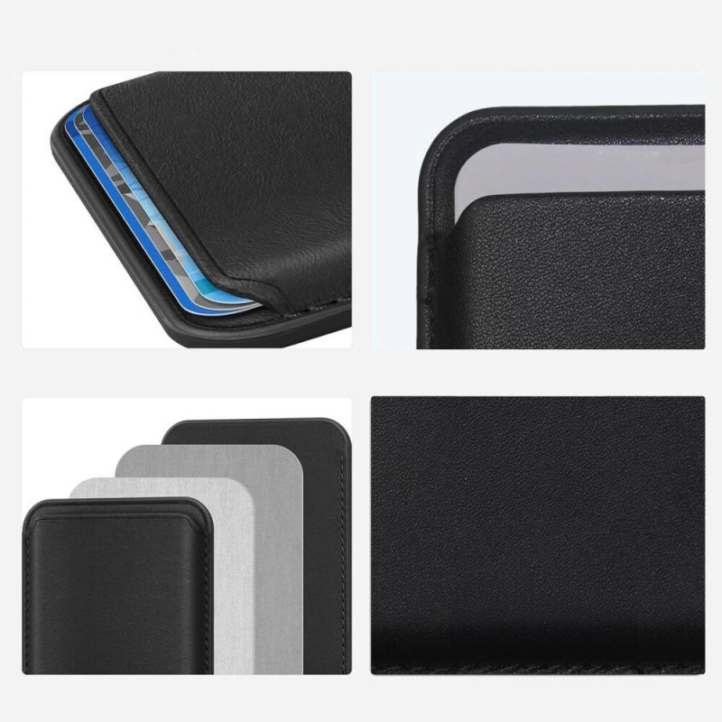 Tech-Protect MagWallet Suporte Universal Magnético para Cartões ou Documentos MagSafe, Preto