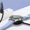 Cabo USB-C de carregamento magnético Tech-Protect MC03 UltraBoost 100 cm para Samsung Galaxy Watch, preto