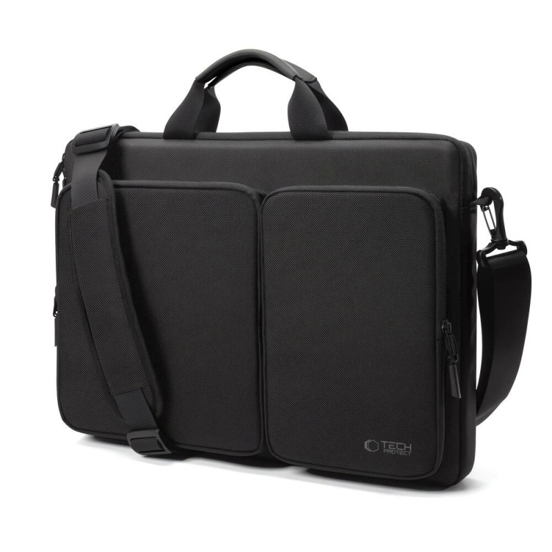 Mala para portátil Tech-Protect Defender Bag 17", preta
