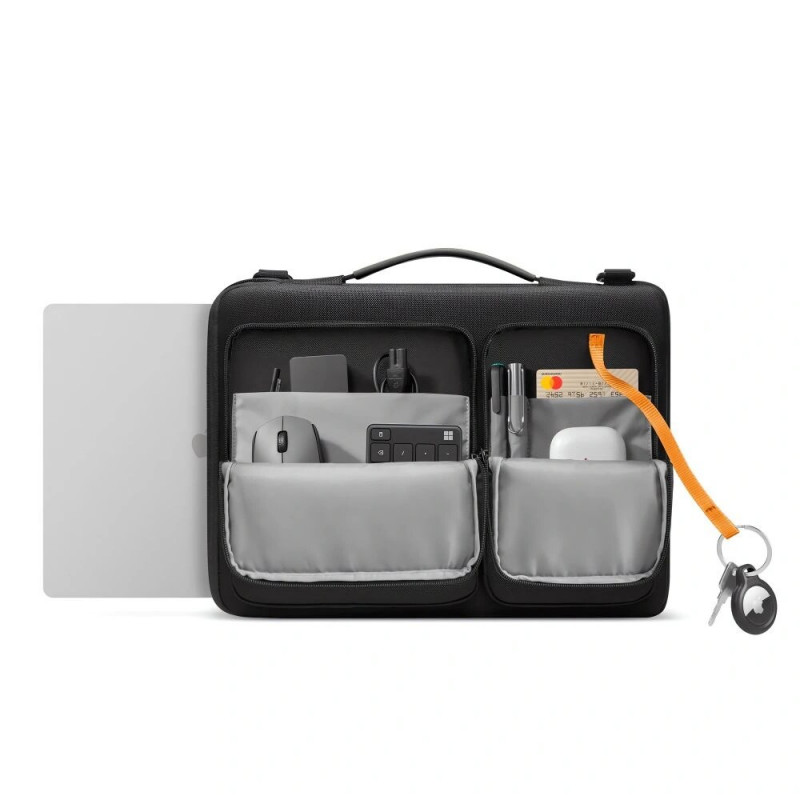 Mala para portátil Tech-Protect Defender Bag 17", preta