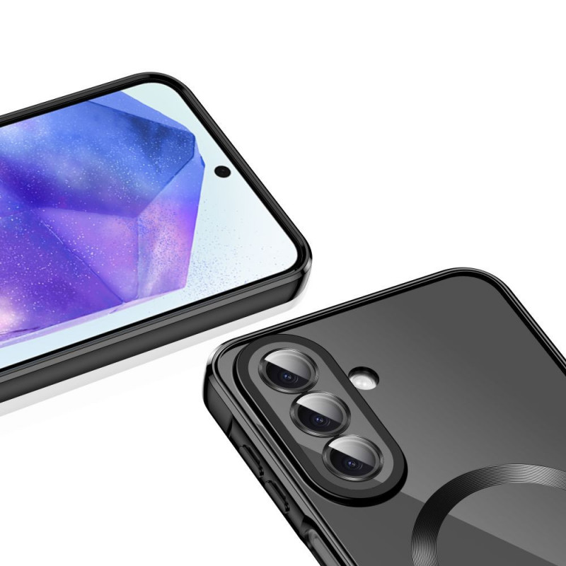 Capa MagFlex MagSafe Tech-Protect para Samsung Galaxy A27 5G, preto brilhante