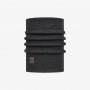 Buff Cachecol multifuncional Merino Heavyweight, cinzento sólido