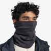 Buff Cachecol multifuncional Merino Heavyweight, cinzento sólido
