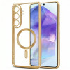 Capa MagFlex MagSafe Tech-Protect para Samsung Galaxy A27 5G, dourado brilhante