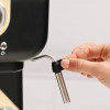 Máquina de café expresso de pistão Taurus Onyx Moka 1050 W 20 bar em madeira, madeira/preto/prateado