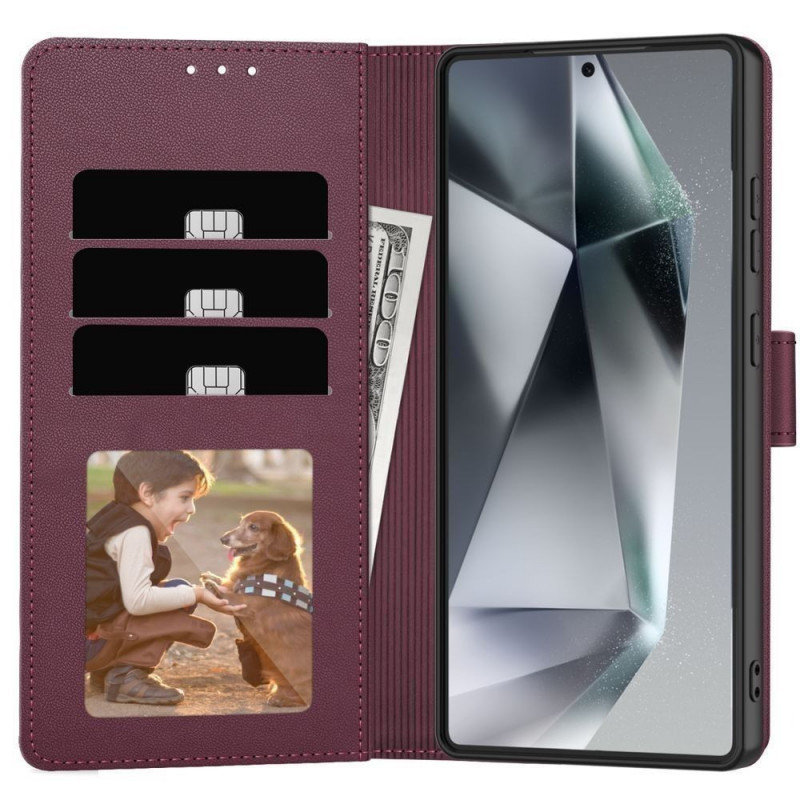 Capa carteira Tech-Protect para Samsung Galaxy A27 5G, bordô