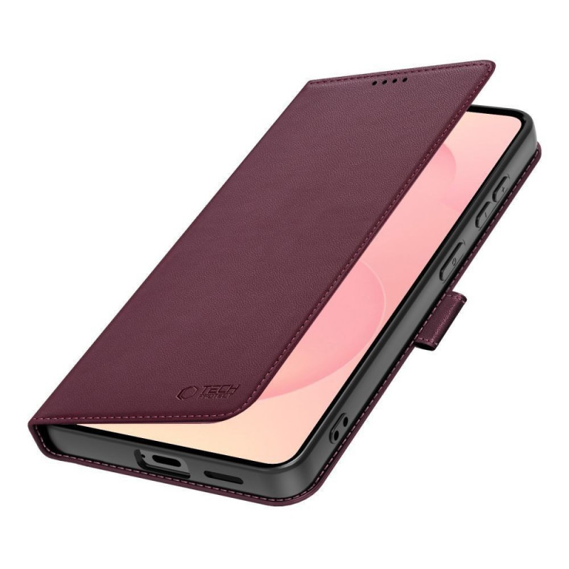 Capa carteira Tech-Protect para Samsung Galaxy A27 5G, bordô