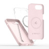 Capa Tech-Protect Silicone MagSafe para Apple iPhone 16e / 17e, rosa pérola
