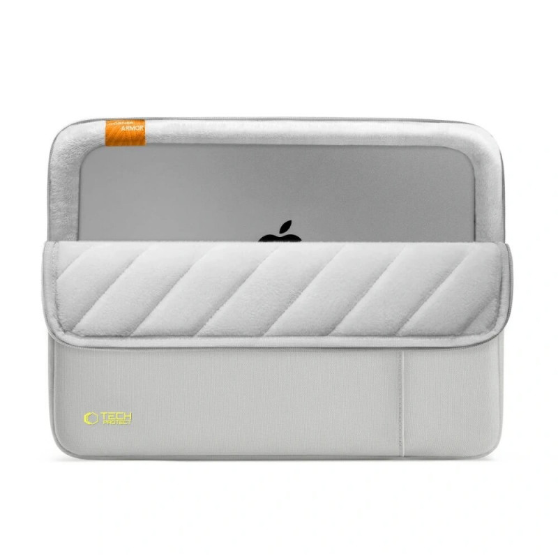 Mala para portátil Tech-Protect Defender 15-16", cinzento Crayon