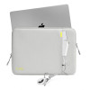 Mala para portátil Tech-Protect Defender 15-16", cinzento Crayon