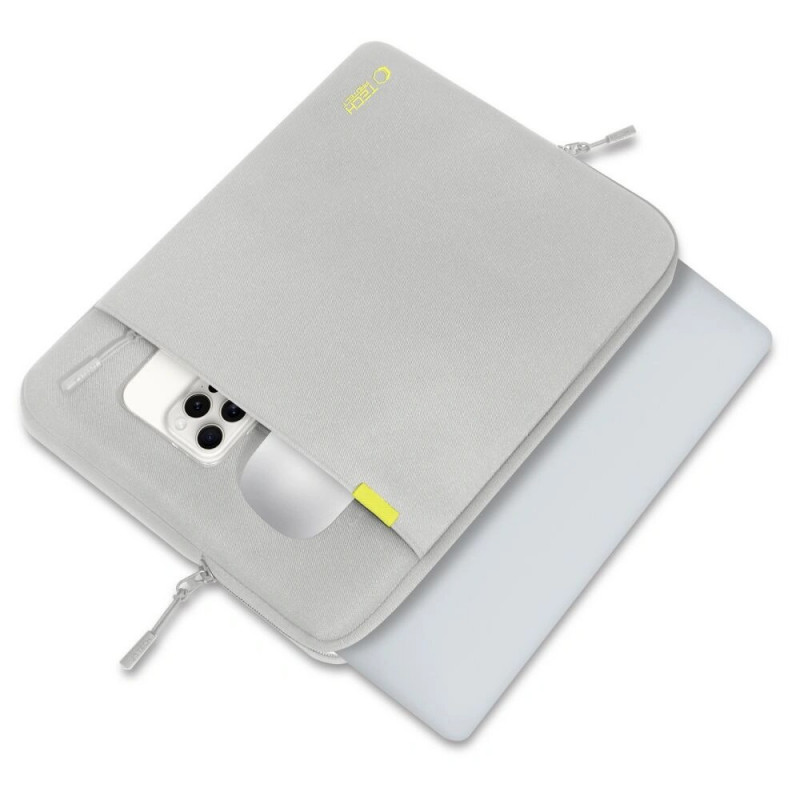 Mala para portátil Tech-Protect Defender 15-16", cinzento Crayon