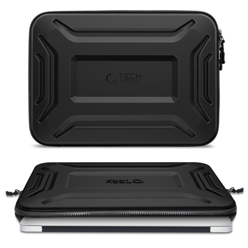 Capa para portátil Tech-Protect Kevlar Pro 13-14", preta