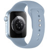 Pulseira de silicone Tech-Protect para Apple Watch 8 / 9 / 10 / 11 / 12 / SE / Ultra 44/45/46/49 mm, azul jeans